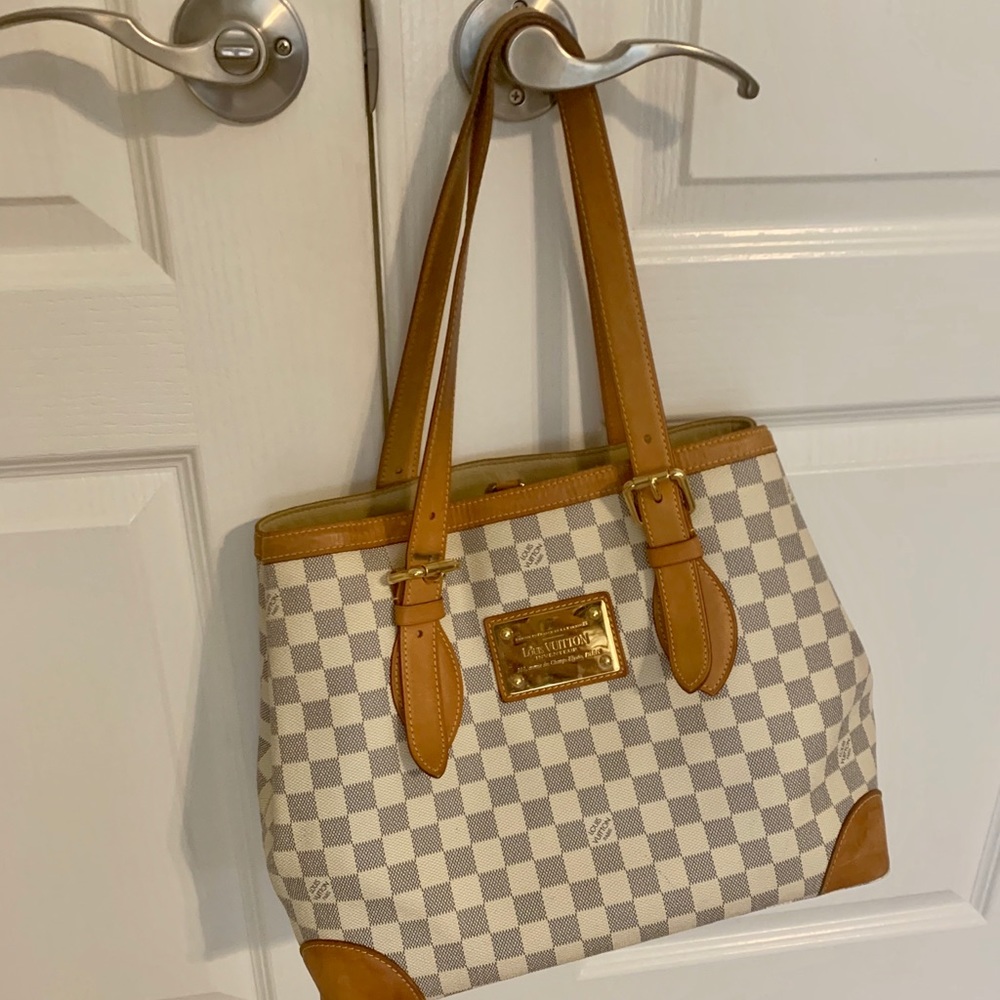 Louis Vuitton Hamstead Bag Azure